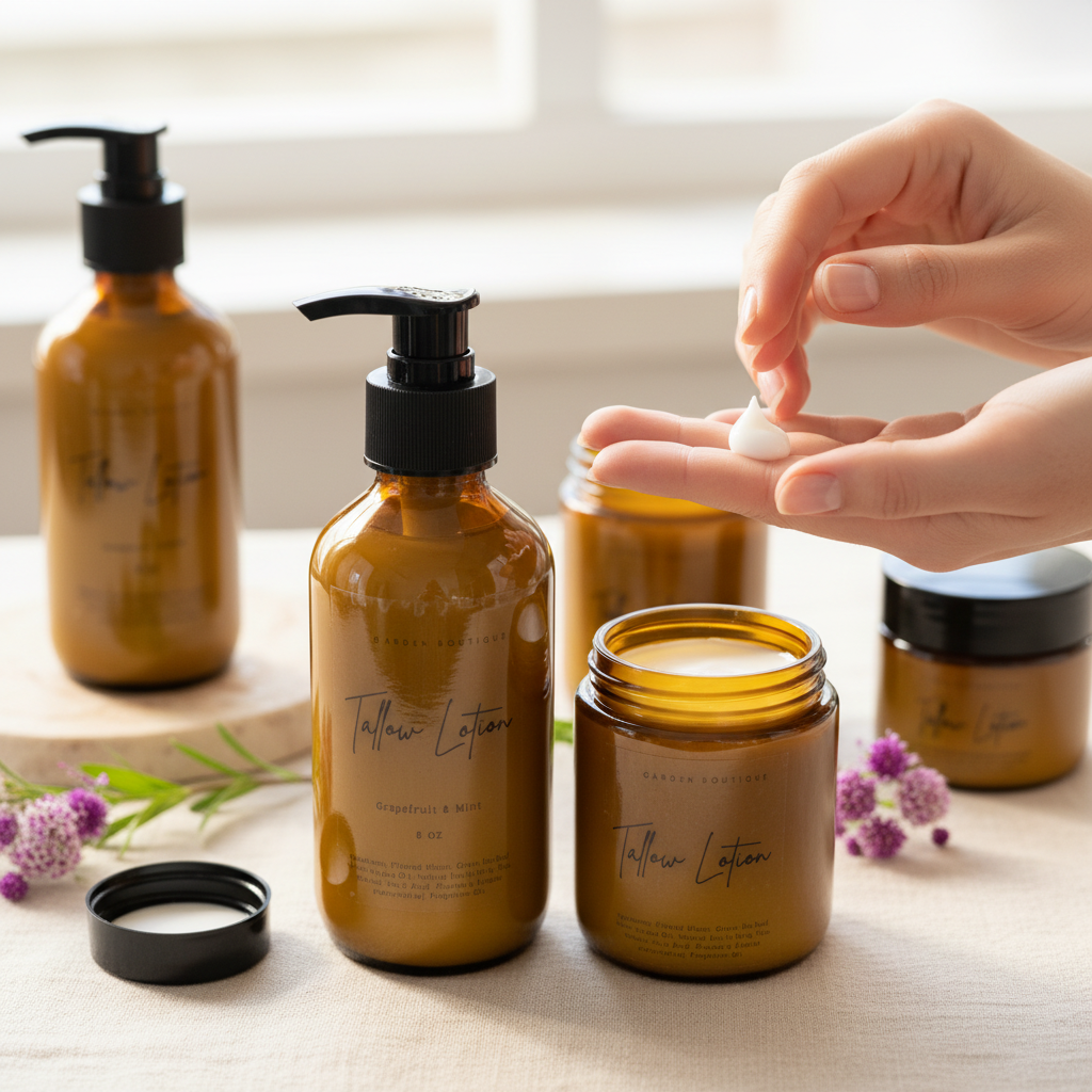 Tallow Body Lotion by My Garden Boutique
