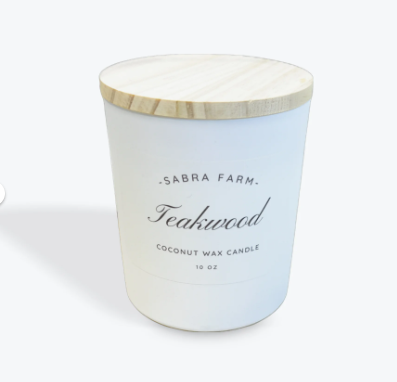 Sabra Farm Hand-Poured Artisan Candles