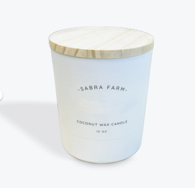 Sabra Farm Hand-Poured Artisan Candles